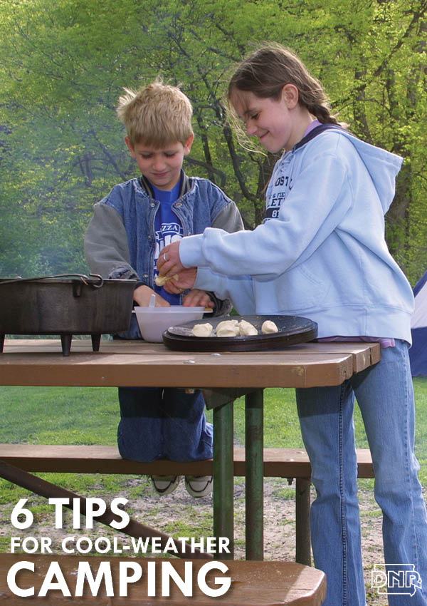 6 tips for keeping cozy when camping in cool weather | Iowa DNR